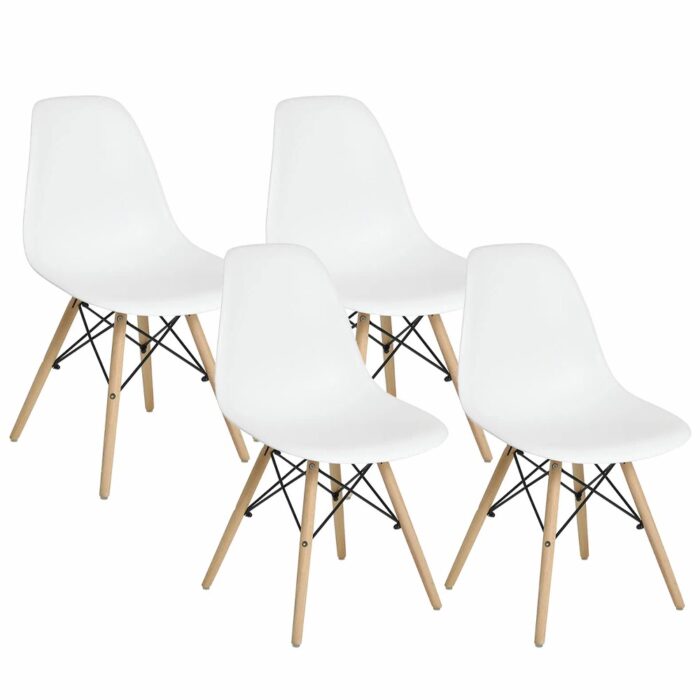 Cadeiras Charles Eames Eiffel - Kit 4 Unidades